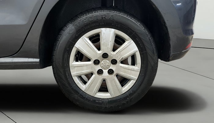 2015 Volkswagen Polo TRENDLINE 1.2L PETROL, Petrol, Manual, 16,215 km, Left Rear Wheel