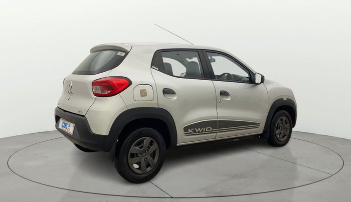 2019 Renault Kwid RXT 1.0 AMT (O), Petrol, Automatic, 80,598 km, Right Back Diagonal