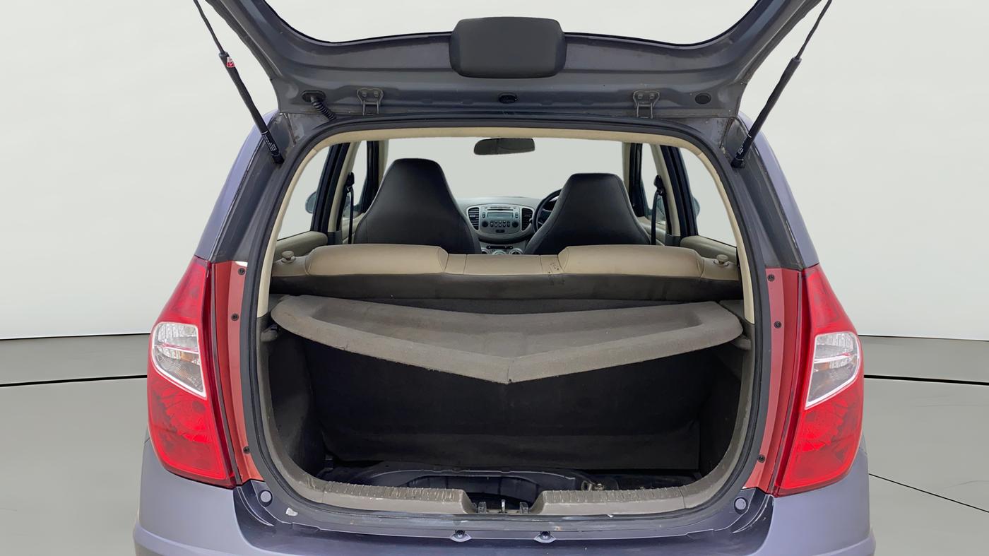 2014 Hyundai i10 SPORTZ 1.1, Petrol, Manual, 30,359 km, Boot Open Zoomed View