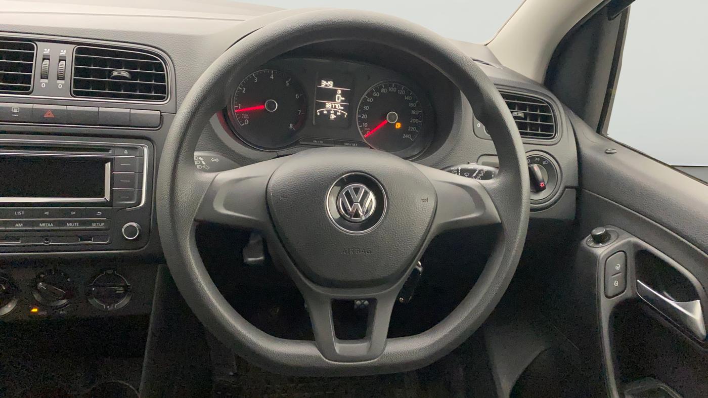 2020 Volkswagen Polo COMFORTLINE PLUS 1.0L MPI, Petrol, Manual, 38,926 km, Steering Wheel Close Up