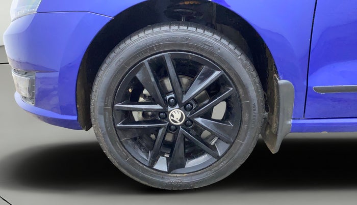 2020 Skoda Rapid 1.0 AMBITION TSI MT, Petrol, Manual, 24,615 km, Left Front Wheel