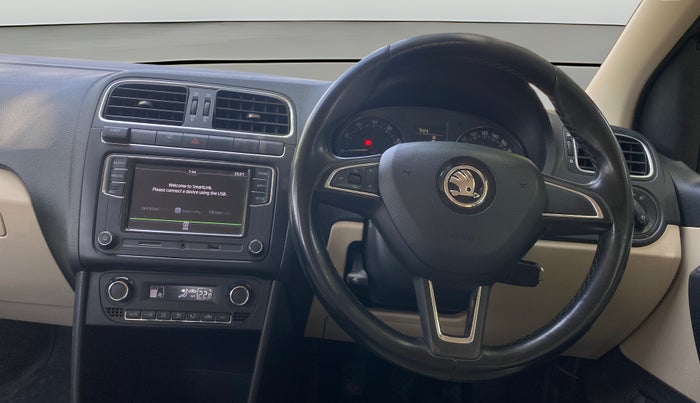 2020 Skoda Rapid 1.0 AMBITION TSI MT, Petrol, Manual, 1,27,714 km, Steering Wheel Close Up