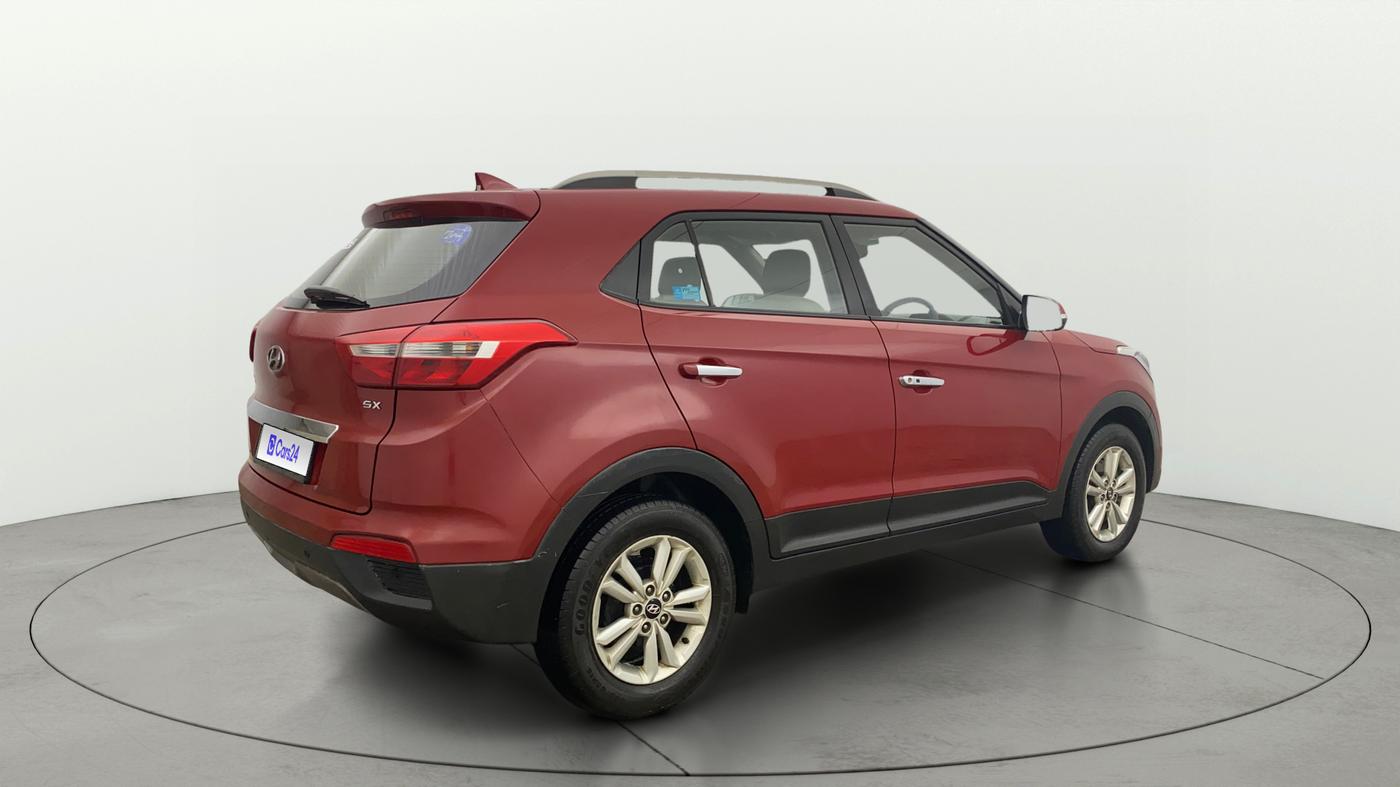 2015 Hyundai Creta SX PLUS 1.6 PETROL, Petrol, Manual, 72,214 km, Right Back Diagonal