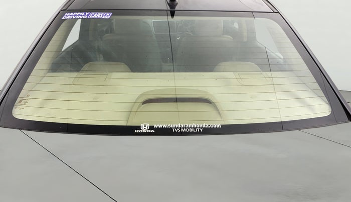 2019 Honda City 1.5L I-VTEC VX, Petrol, Manual, 51,268 km, Rear Windshield