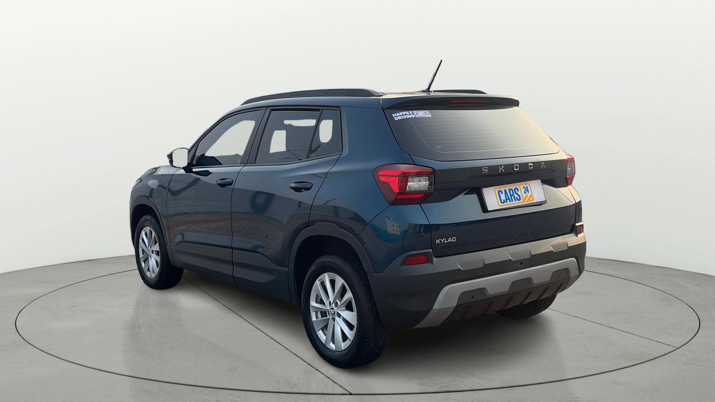 2025 Skoda Kylaq Signature, Petrol, Manual, 4,780 km, Left Back Diagonal