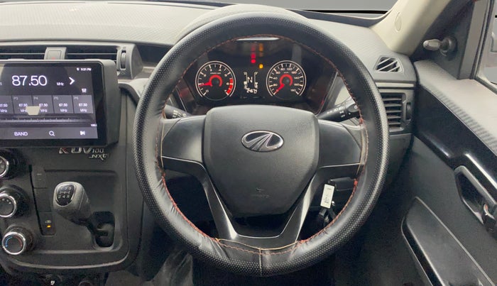 2018 Mahindra KUV 100 NXT K2+ P 6 STR, Petrol, Manual, 24,673 km, Steering Wheel Close Up