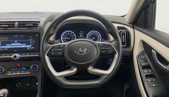 2021 Hyundai Creta SX 1.5 PETROL, Petrol, Manual, 52,476 km, Steering Wheel Close Up