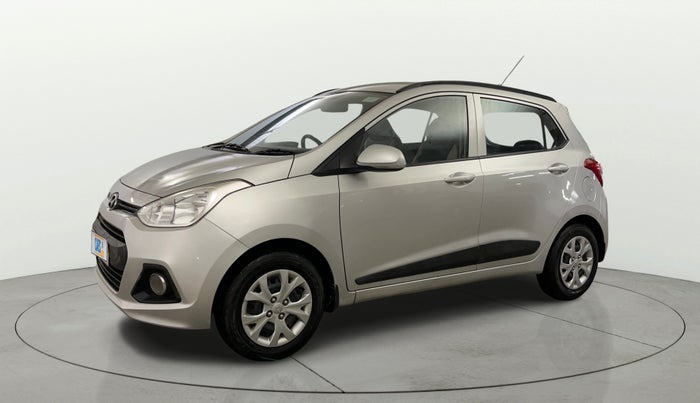 2016 Hyundai Grand i10 SPORTZ 1.2 KAPPA VTVT, Petrol, Manual, 38,981 km, Left Front Diagonal