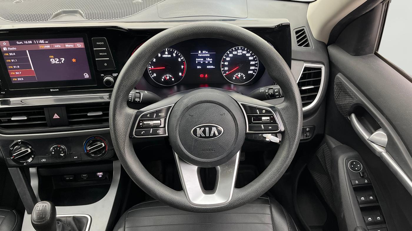 2021 KIA SELTOS HTK 1.5 PETROL, Petrol, Manual, 40,508 km, Steering Wheel Close Up