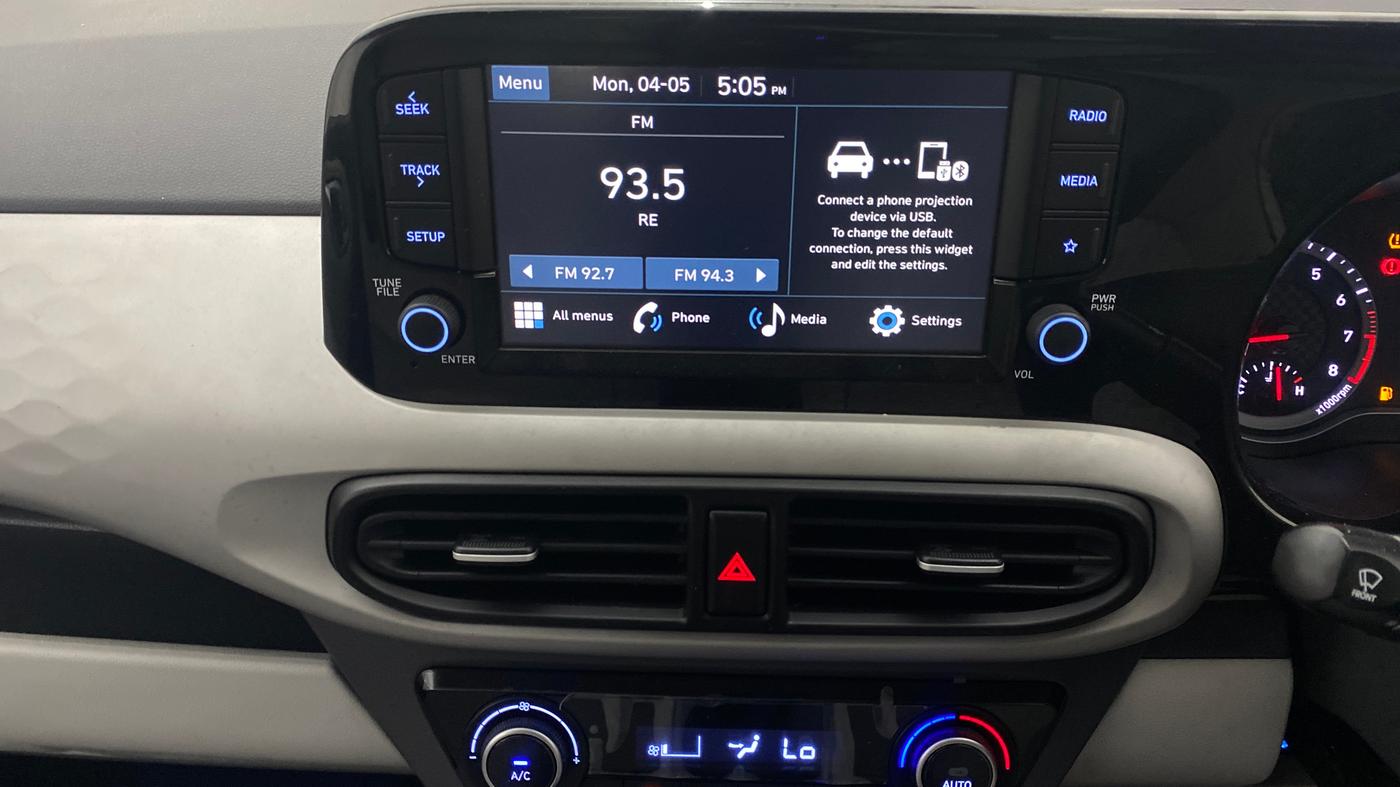 2023 Hyundai GRAND I10 NIOS SPORTZ AMT 1.2 KAPPA VTVT, Petrol, Automatic, 7,964 km, Air Conditioner