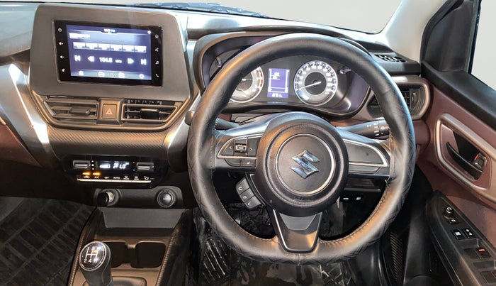 2023 Maruti FRONX DELTA PLUS 1.2MT, Petrol, Manual, 16,746 km, Steering Wheel Close Up
