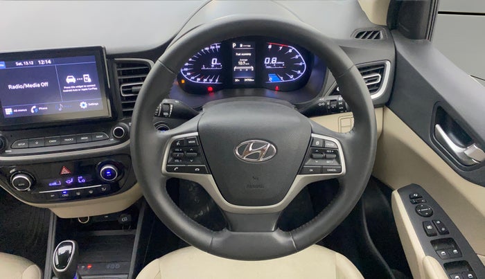 2021 Hyundai Verna SX 1.5 VTVT IVT, Petrol, Automatic, 34,670 km, Steering Wheel Close Up