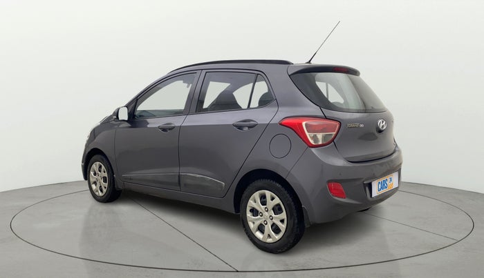 2015 Hyundai Grand i10 SPORTZ 1.2 KAPPA VTVT, Petrol, Manual, 66,688 km, Left Back Diagonal
