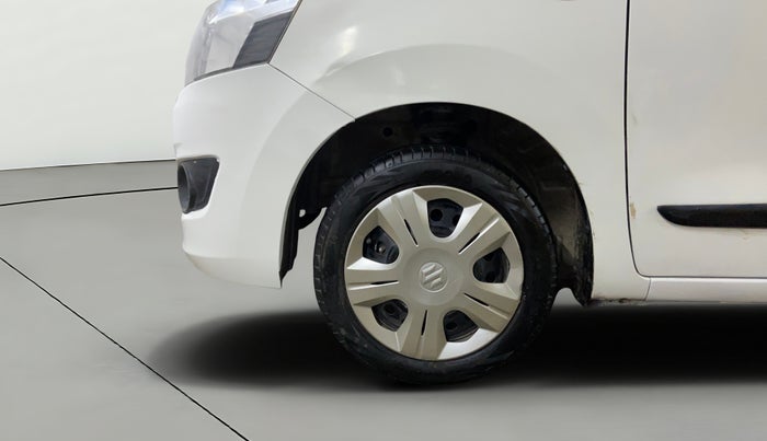 2013 Maruti Wagon R 1.0 VXI, Petrol, Manual, 38,044 km, Left Front Wheel