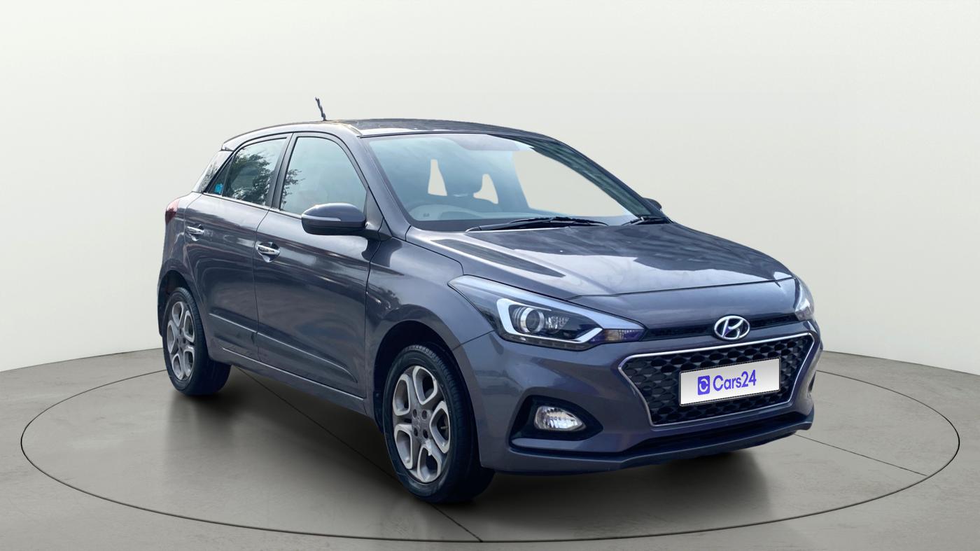2019 Hyundai Elite i20 ASTA (O) CVT, Petrol, Automatic, 57,689 km, Right Front Diagonal