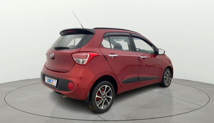 2017 Hyundai Grand i10 ASTA 1.2 KAPPA VTVT, Petrol, Manual, 67,375 km, Right Back Diagonal