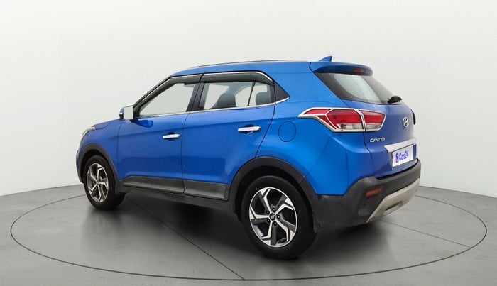 2018 Hyundai Creta SX AT 1.6 DIESEL, Diesel, Automatic, 1,45,370 km, Left Back Diagonal