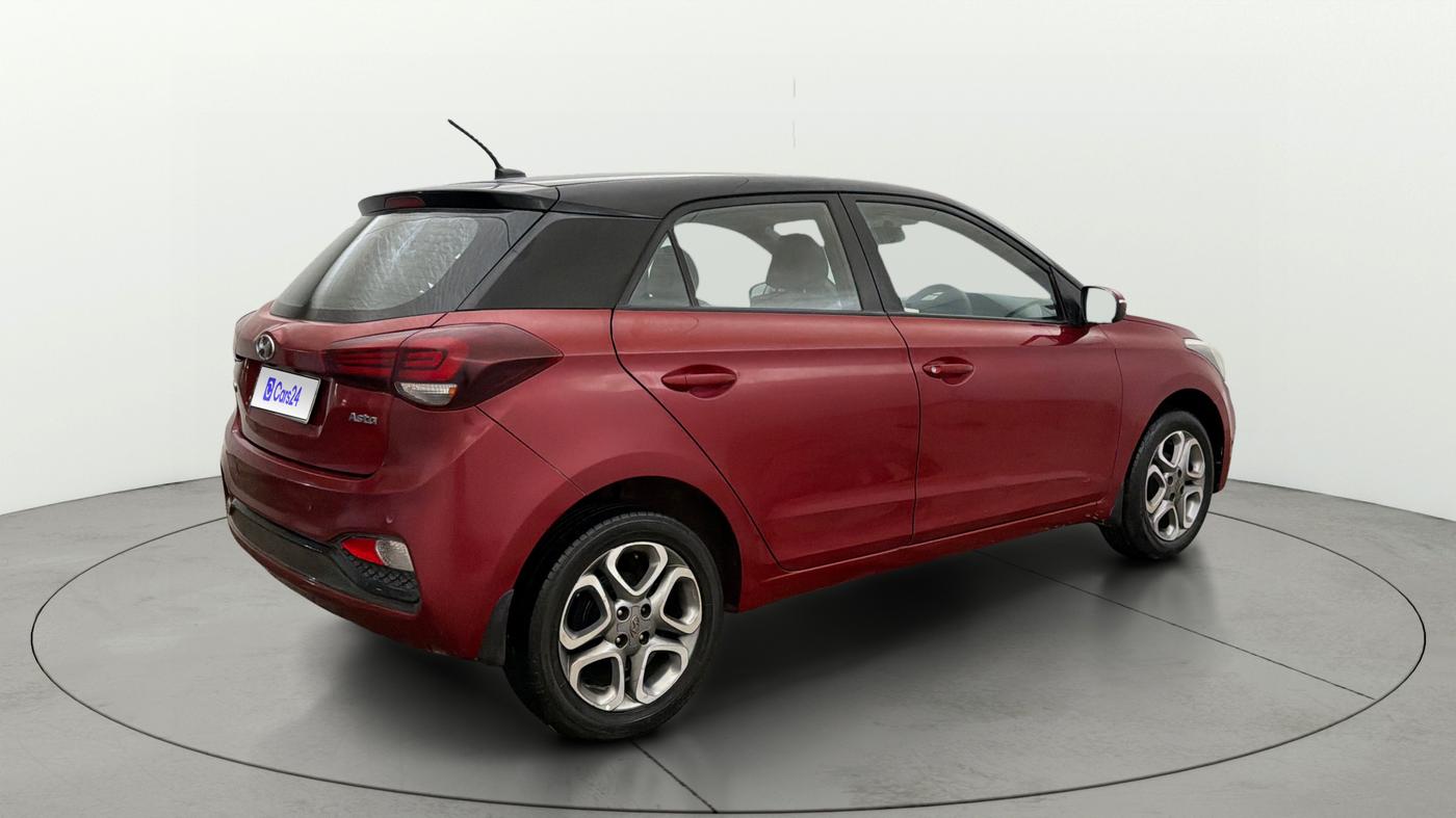 2018 Hyundai Elite i20 ASTA 1.2 DUAL TONE, Petrol, Manual, 58,376 km, Right Back Diagonal