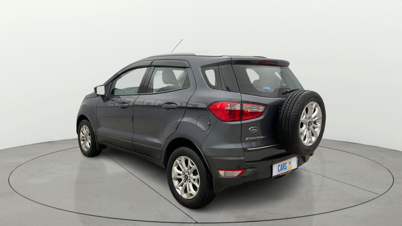 2017 Ford Ecosport TITANIUM 1.5L PETROL AT, Petrol, Automatic, 41,377 km, Left Back Diagonal