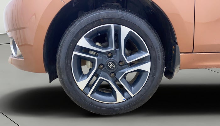 2018 Tata TIGOR XZA PETROL, Petrol, Automatic, 21,988 km, Left Front Wheel