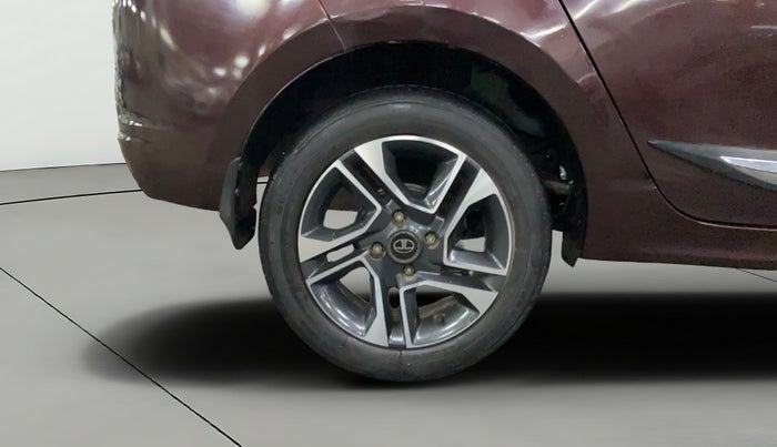 2021 Tata TIGOR XZA PLUS PETROL, Petrol, Automatic, 66,737 km, Right Rear Wheel