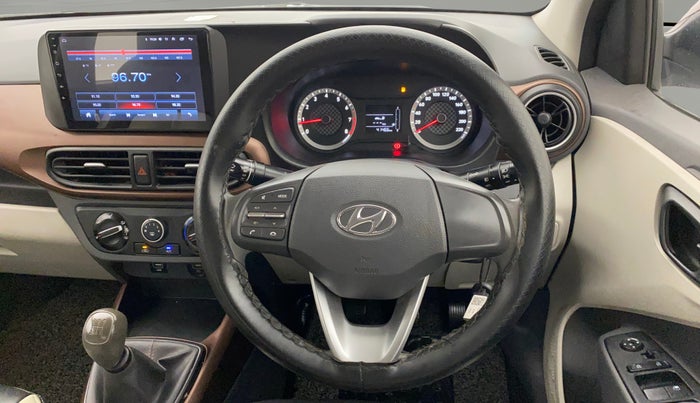 2020 Hyundai AURA S 1.2, Petrol, Manual, 41,416 km, Steering Wheel Close Up