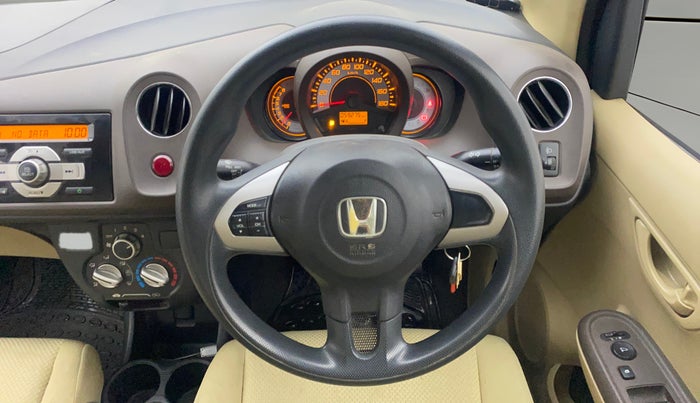 2012 Honda Brio S(O) MT, Petrol, Manual, 59,227 km, Steering Wheel Close Up