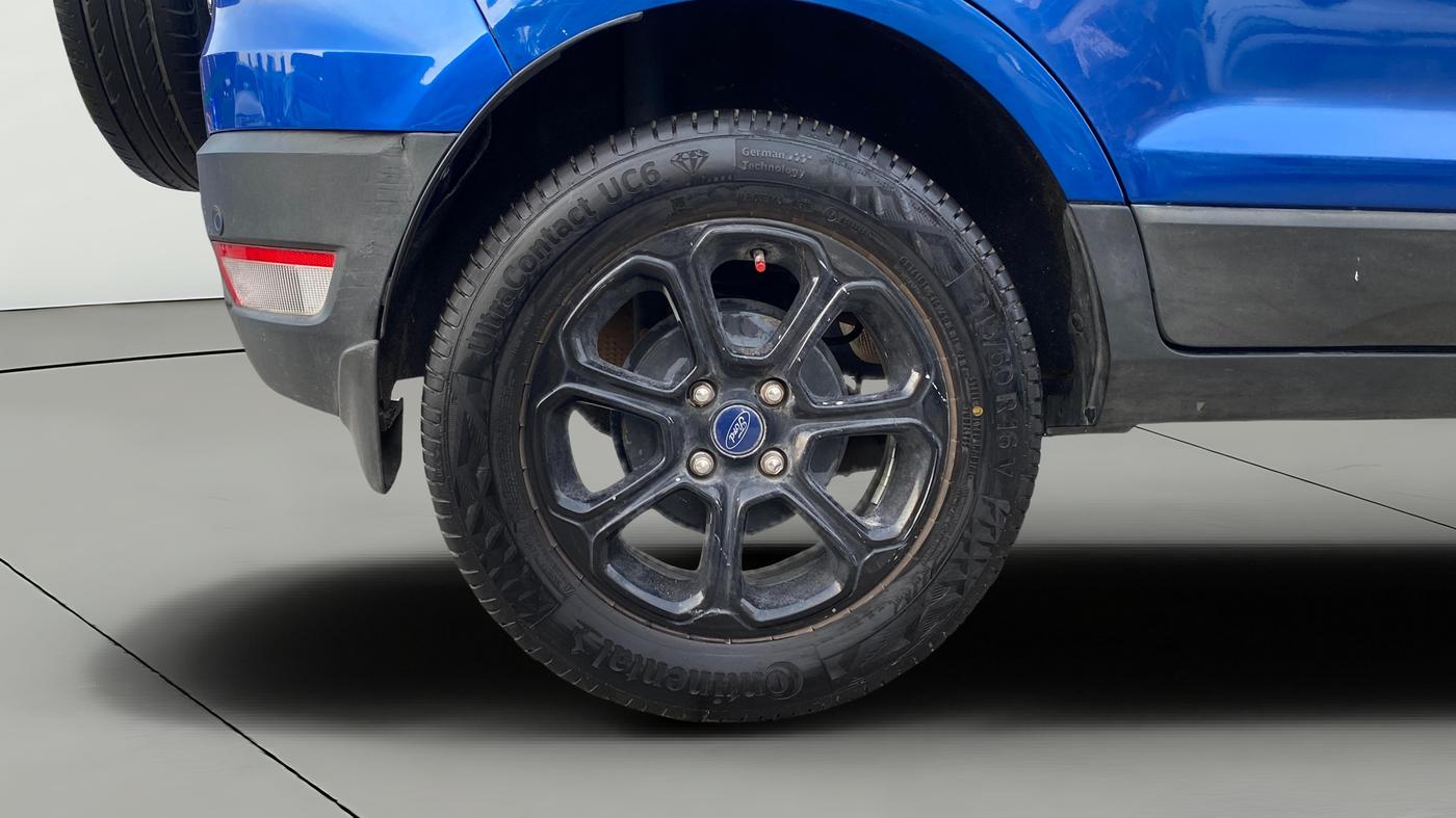 2020 Ford Ecosport TITANIUM + 1.5L PETROL AT, Petrol, Automatic, 50,757 km, Right Rear Wheel