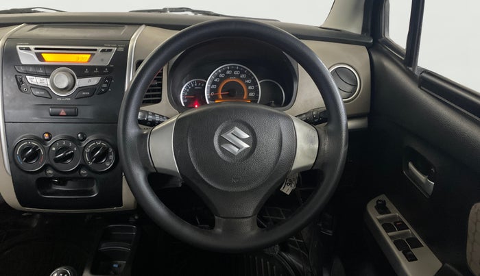 2014 Maruti Wagon R 1.0 VXI, Petrol, Manual, 55,650 km, Steering Wheel Close Up