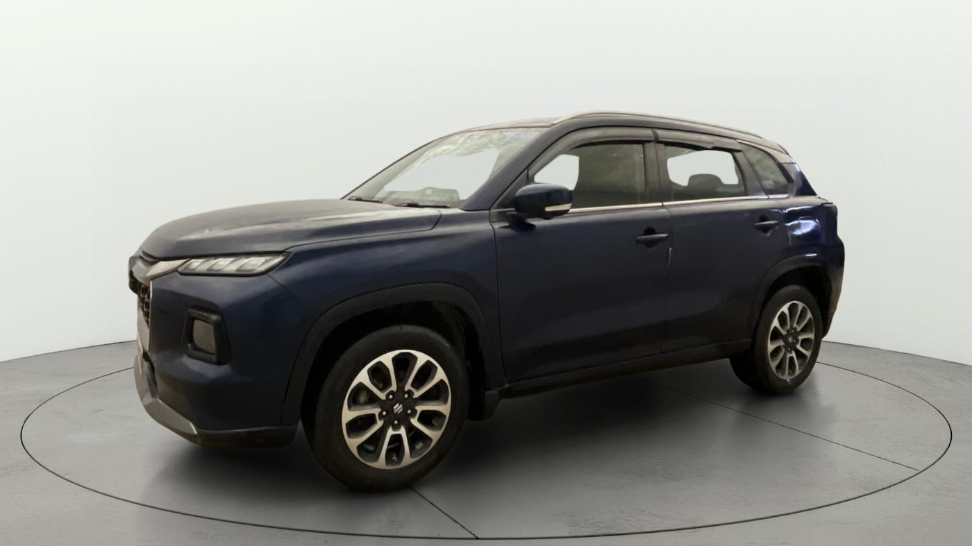2023 Maruti Grand Vitara ALPHA PLUS HYBRID ECVT, Hybrid, Automatic, 73,844 km, Left Front Diagonal