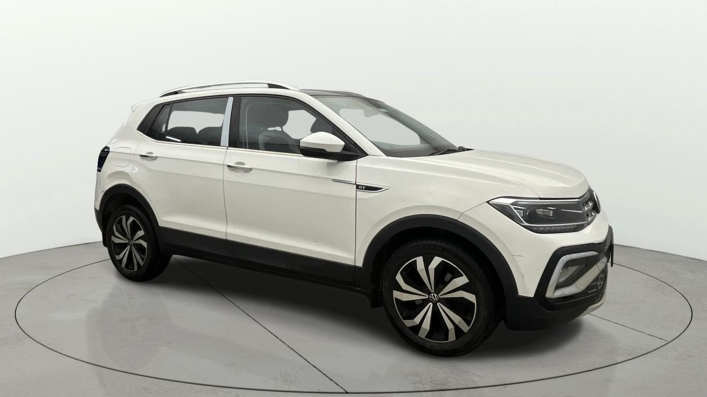 2024 Volkswagen TAIGUN GT PLUS 1.5 TSI DSG, Petrol, Automatic, 19,198 km, Right Front Diagonal