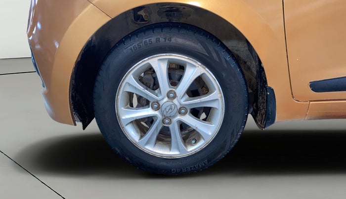 2015 Hyundai Grand i10 ASTA 1.2 KAPPA VTVT, Petrol, Manual, 60,204 km, Left Front Wheel