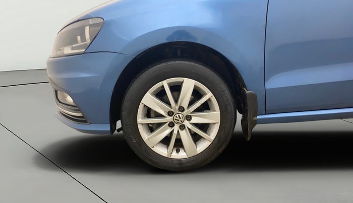 2016 Volkswagen Ameo HIGHLINE DSG 1.5 DIESEL , Diesel, Automatic, 1,01,403 km, Left Front Wheel