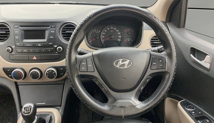 2015 Hyundai Xcent S 1.2, Petrol, Manual, 42,085 km, Steering Wheel Close Up
