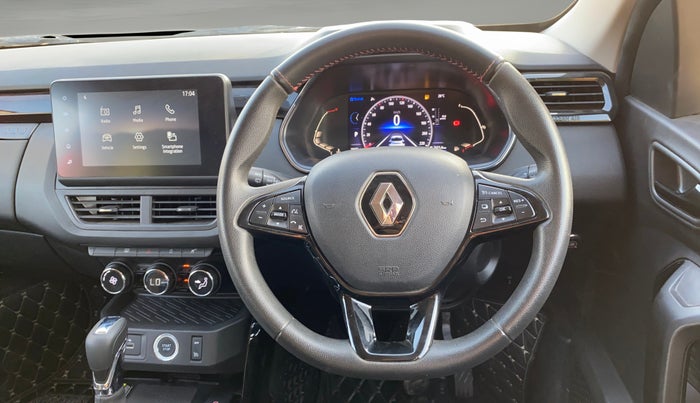 2023 Renault Kiger RXZ TURBO CVT DUAL TONE, CNG, Automatic, 19,444 km, Steering Wheel Close Up