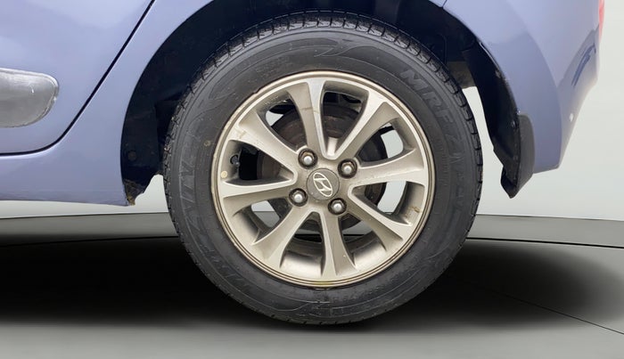 2014 Hyundai Grand i10 ASTA (O) 1.2 KAPPA VTVT, Petrol, Manual, 42,594 km, Left Rear Wheel