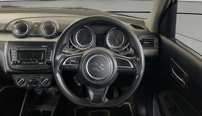 2019 Maruti Swift VXI, Petrol, Manual, 83,481 km, Steering Wheel Close Up