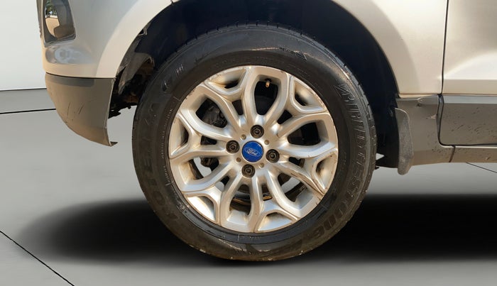 2014 Ford Ecosport TITANIUM 1.5L DIESEL (OPT), Diesel, Manual, 1,15,278 km, Left Front Wheel
