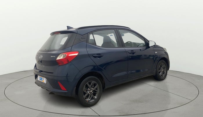 2022 Hyundai GRAND I10 NIOS SPORTZ AMT 1.2 KAPPA VTVT, Petrol, Automatic, 54,956 km, Right Back Diagonal