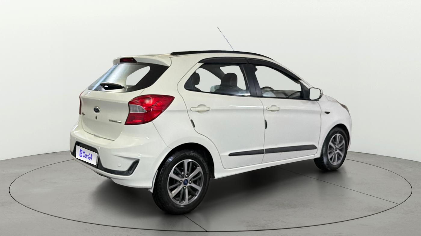 2021 Ford New Figo TITANIUM PLUS 1.2 PETROL AT, Petrol, Automatic, 69,969 km, Right Back Diagonal