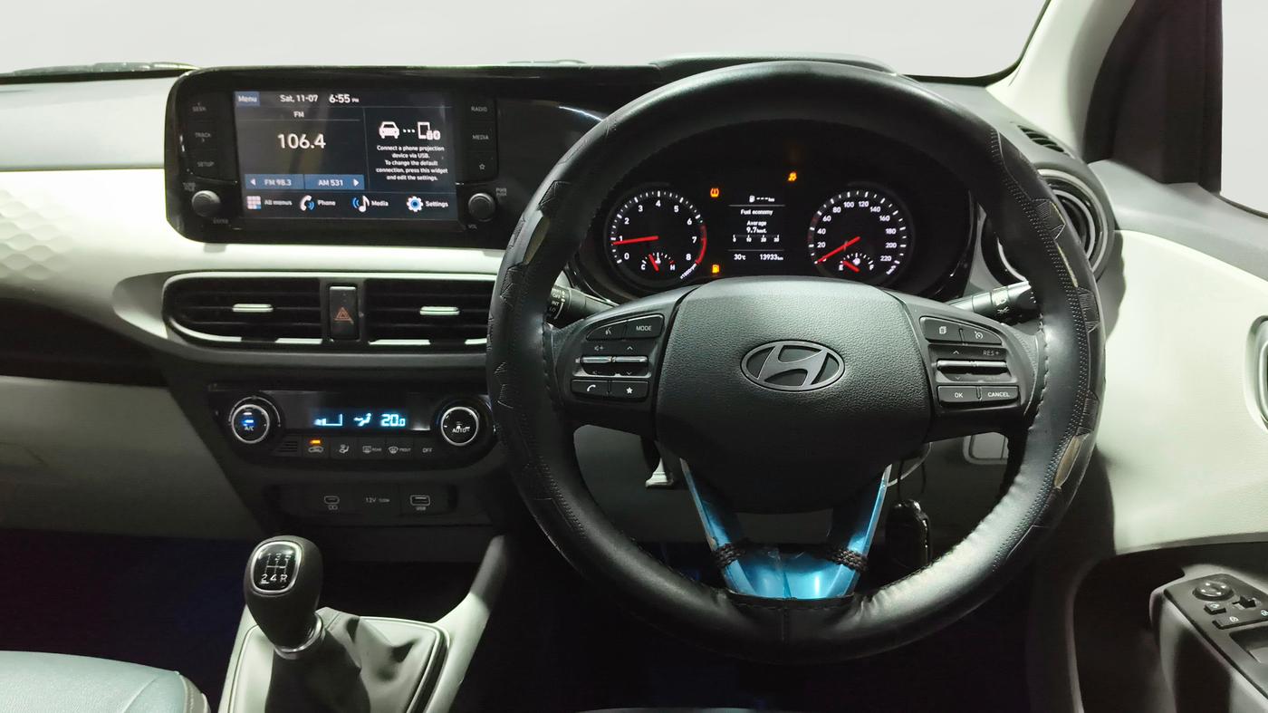 2023 Hyundai GRAND I10 NIOS SPORTZ 1.2 KAPPA VTVT, Petrol, Manual, 13,922 km, Steering Wheel Close Up