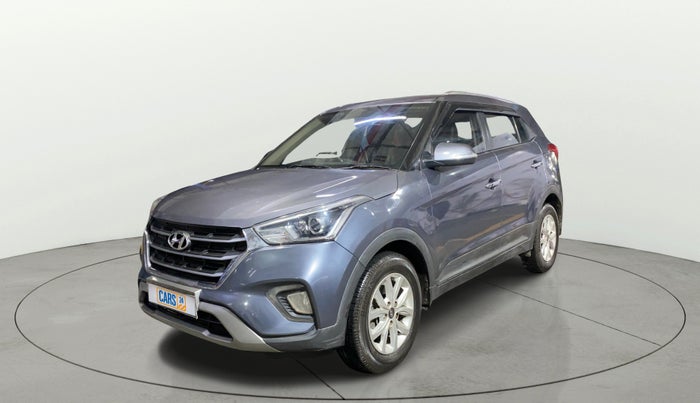 2018 Hyundai Creta SX PLUS 1.6 PETROL, Petrol, Manual, 98,265 km, Left Front Diagonal