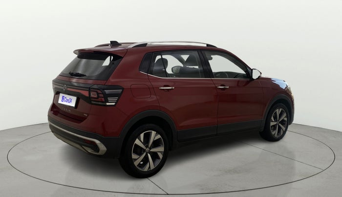 2021 Volkswagen TAIGUN TOPLINE 1.0 TSI MT, Petrol, Manual, 33,323 km, Right Back Diagonal