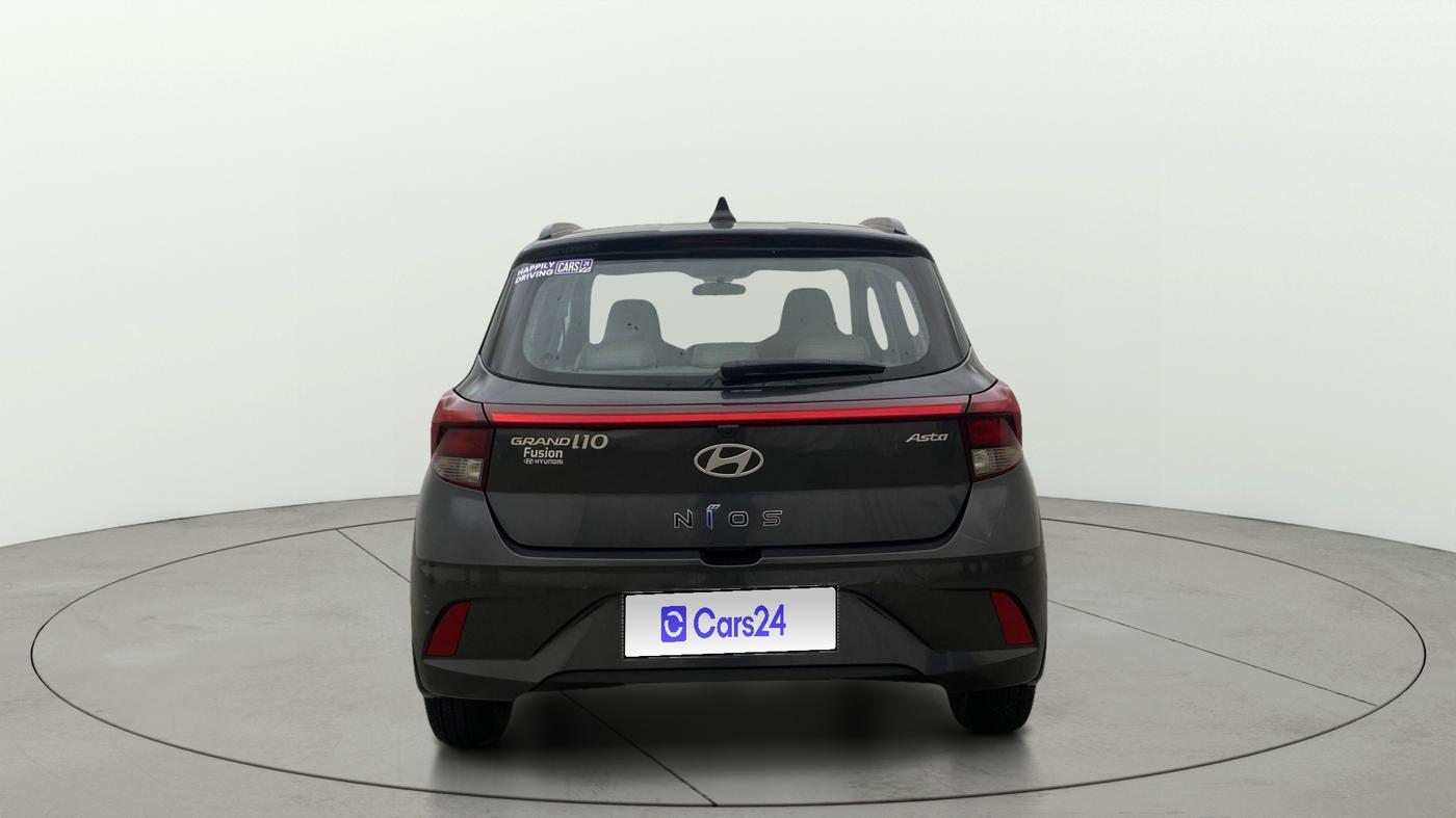 2024 Hyundai GRAND I10 NIOS ASTA AMT 1.2 KAPPA VTVT, Petrol, Automatic, 12,160 km, Back/Rear