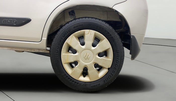 2013 Maruti Alto K10 VXI, Petrol, Manual, 53,534 km, Left Rear Wheel