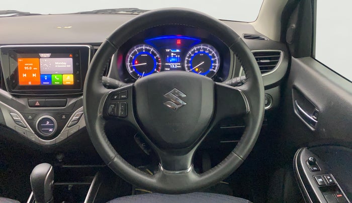 2021 Maruti Baleno ALPHA CVT PETROL 1.2, Petrol, Automatic, 62,075 km, Steering Wheel Close Up