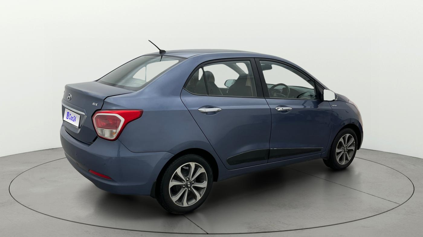 2014 Hyundai Xcent SX 1.2, Petrol, Manual, 69,585 km, Right Back Diagonal