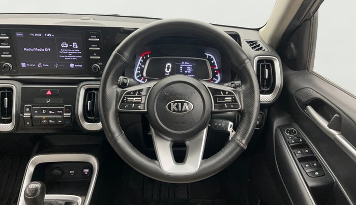 2021 KIA SONET HTK PLUS 1.2, Petrol, Manual, 80,891 km, Steering Wheel Close Up