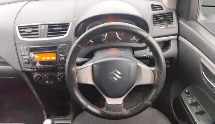 2015 Maruti Swift VXI, Petrol, Manual, 58,770 km, Steering Wheel Close Up