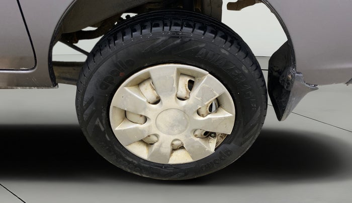 2013 Maruti Eeco 5 STR WITH A/C+HTR, Petrol, Manual, 77,474 km, Left Rear Wheel